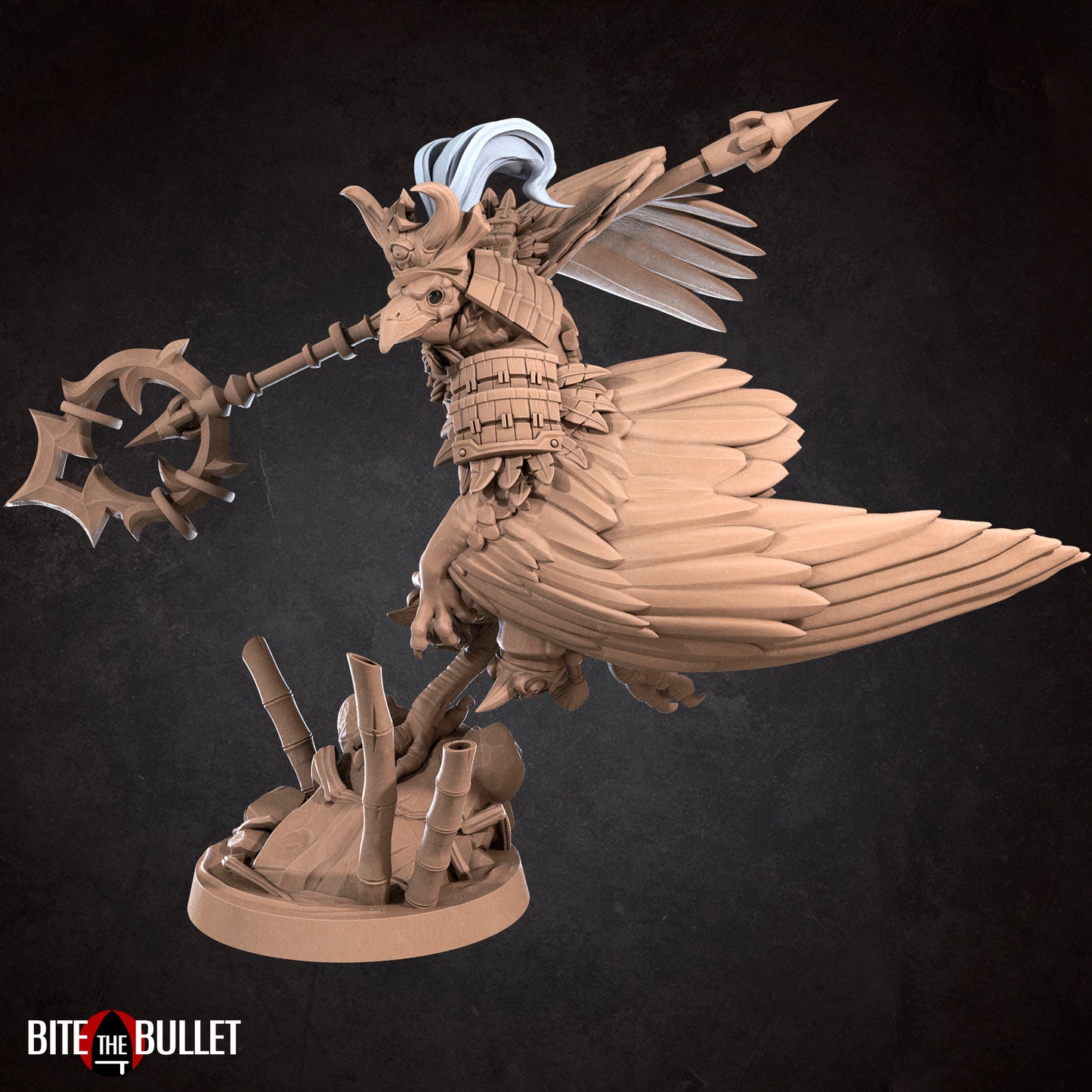 Tengu, exiled monk
