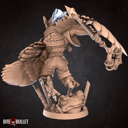 Tengu, exiled monk