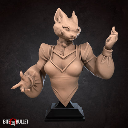 Foxfolk Maid Bust