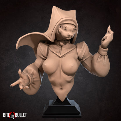 Foxfolk Maid Bust