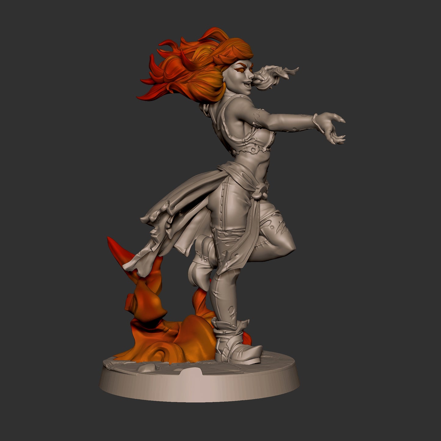 Fire Wizard Genasi