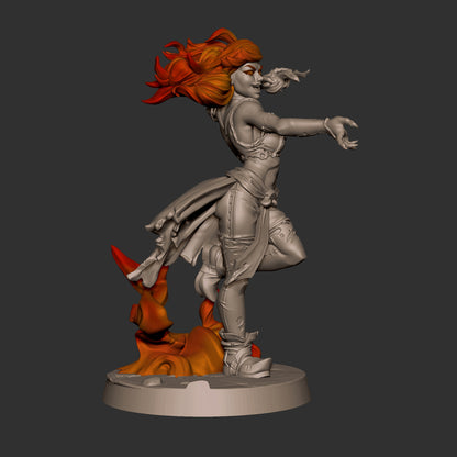 Fire Wizard Genasi