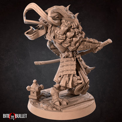 Dragonborn Samurai