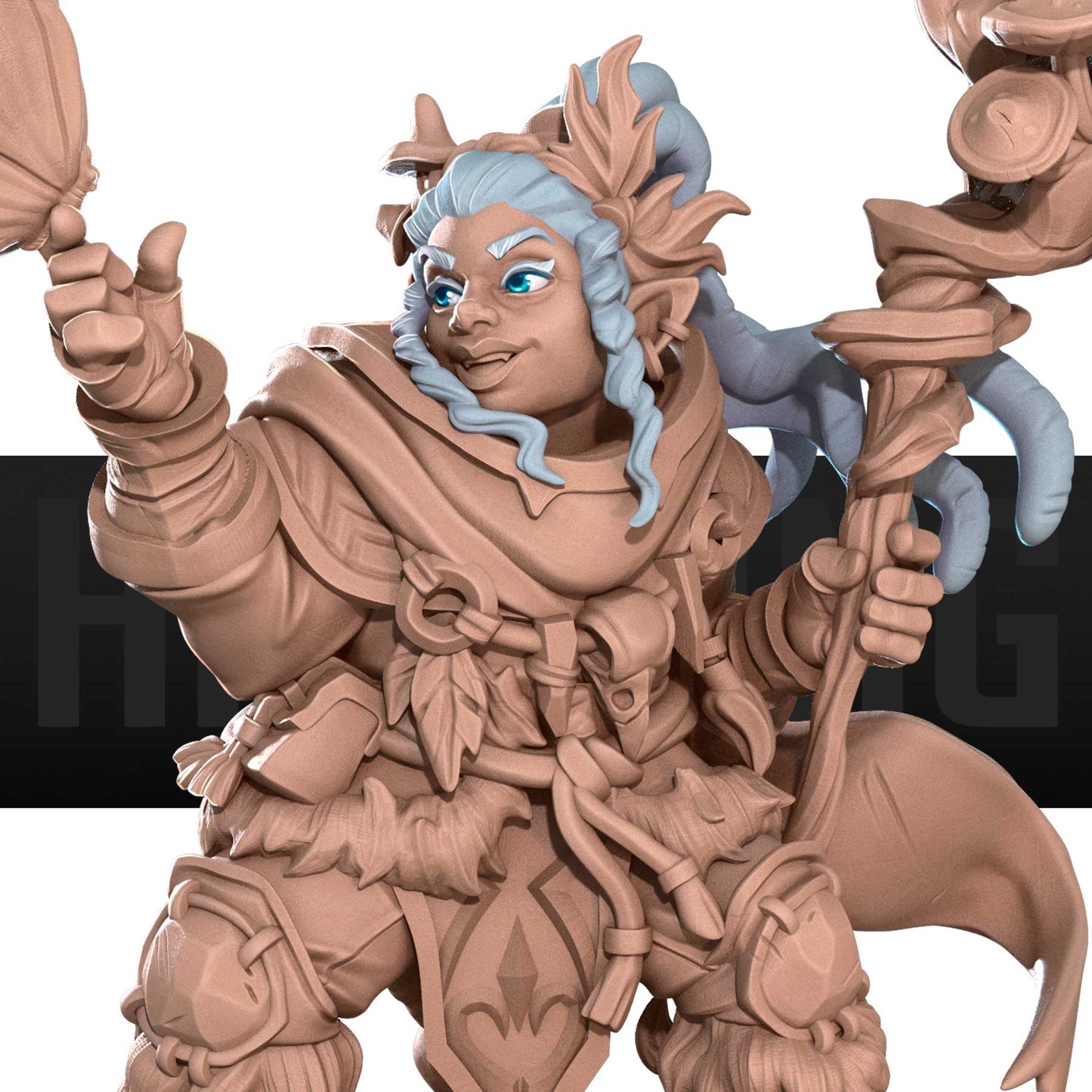 Halfling Druid