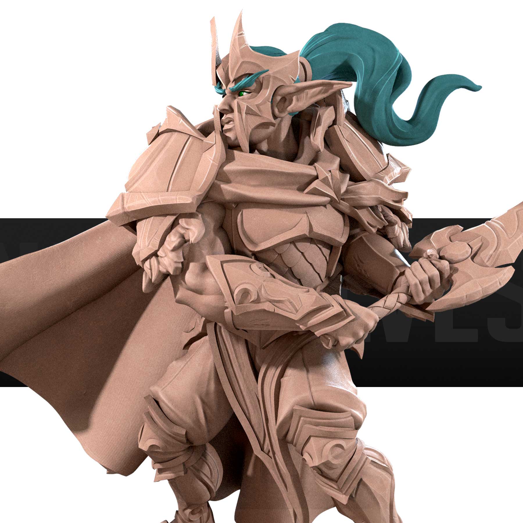 Transformers Night Ranger Ranger Night Elf – Bite the Bullet Studio