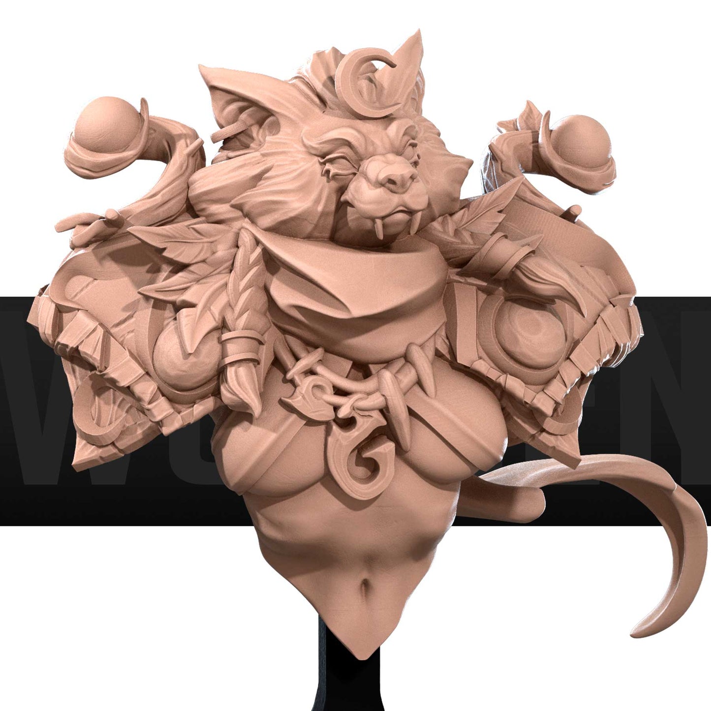 Worgen Bust
