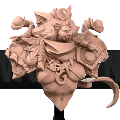 Worgen Bust