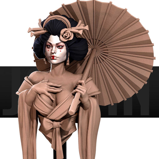 Geisha Bust